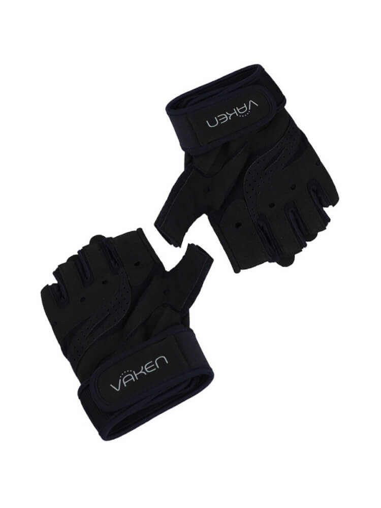 ถุงมือฟิตเนส Vaken รุ่น Fitness Gloves ไซส์ M สีดำ